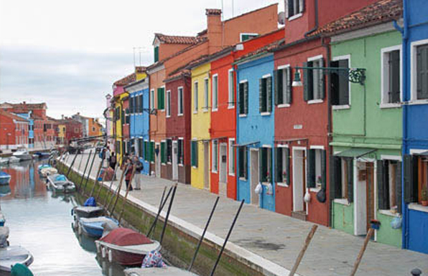 אי התחרה בוראנו Isola di Burano